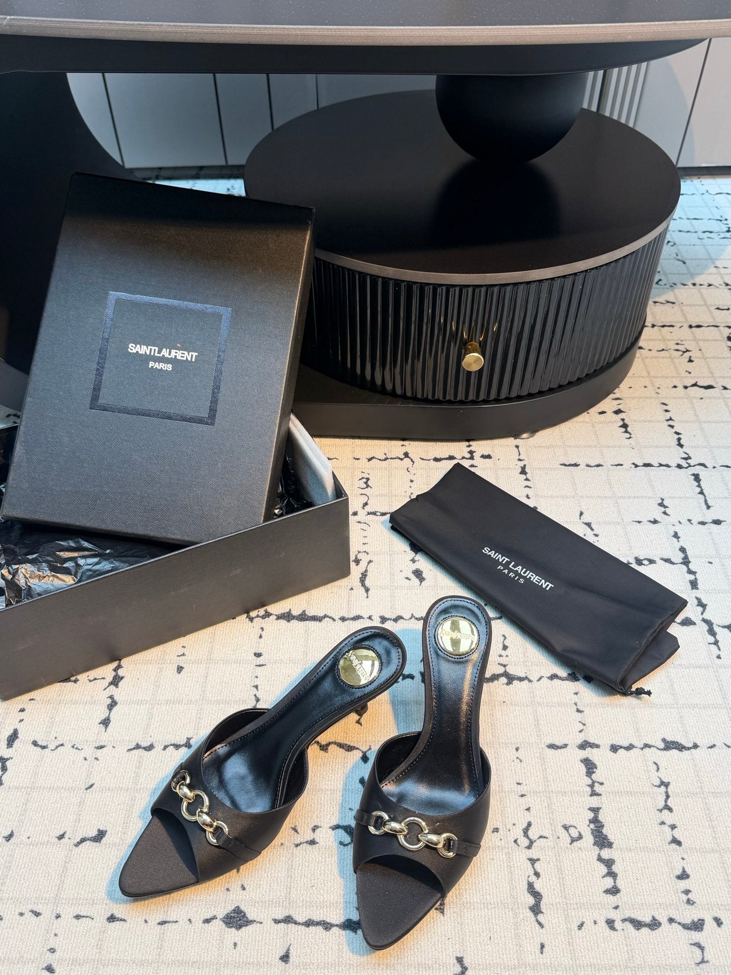 Saint Laurent Jerry Mules