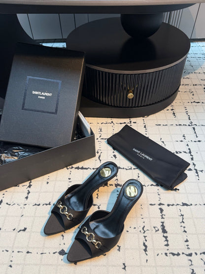 Saint Laurent Jerry Mules