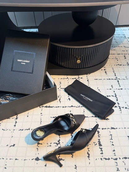 Saint Laurent Jerry Mules