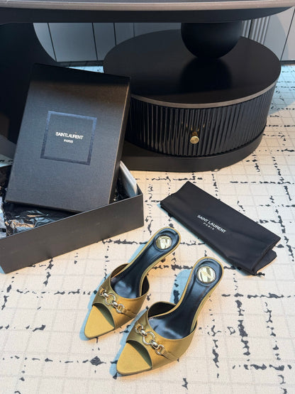 Saint Laurent Jerry Mules