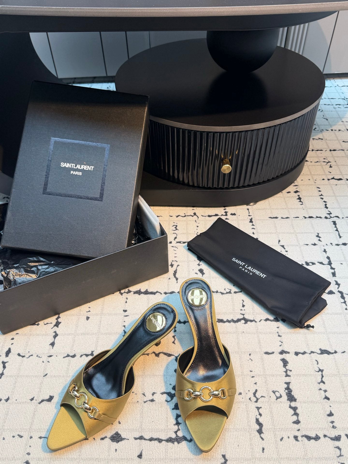 Saint Laurent Jerry Mules