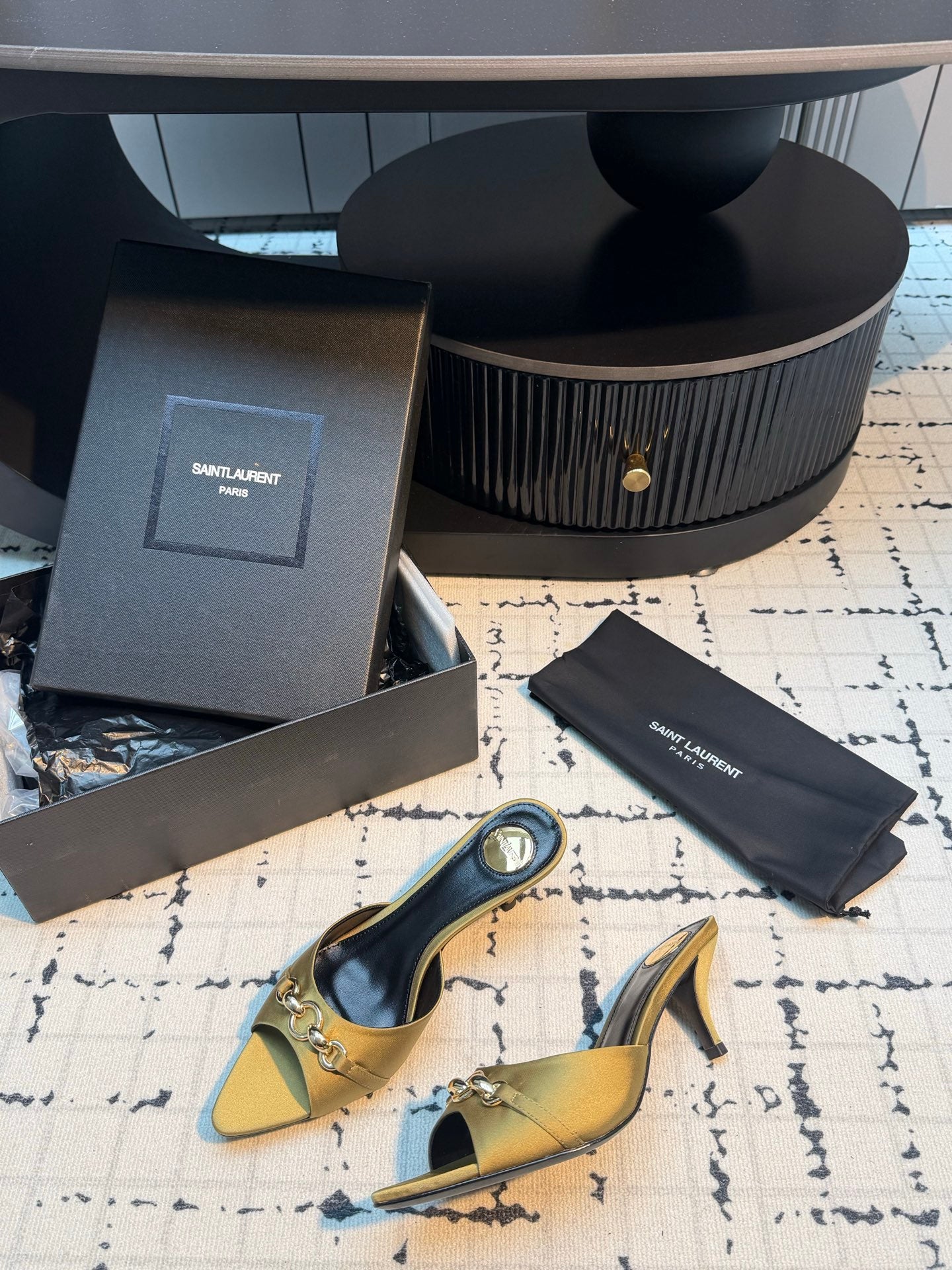 Saint Laurent Jerry Mules