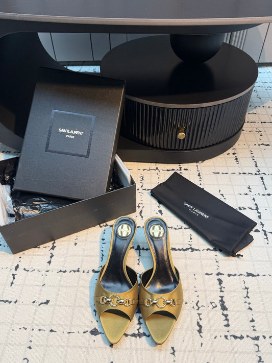 Saint Laurent Jerry Mules
