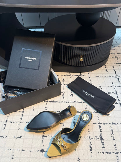 Saint Laurent Jerry Mules