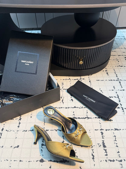Saint Laurent Jerry Mules