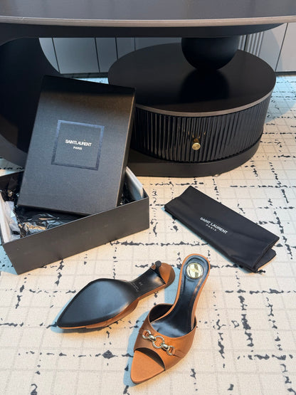 Saint Laurent Jerry Mules