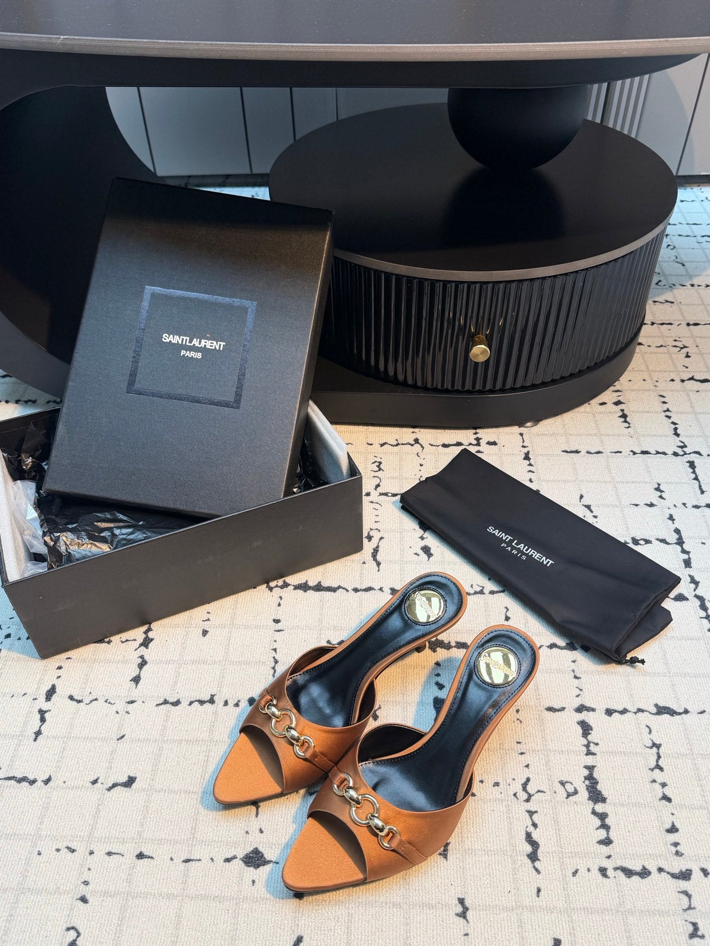 Saint Laurent Jerry Mules