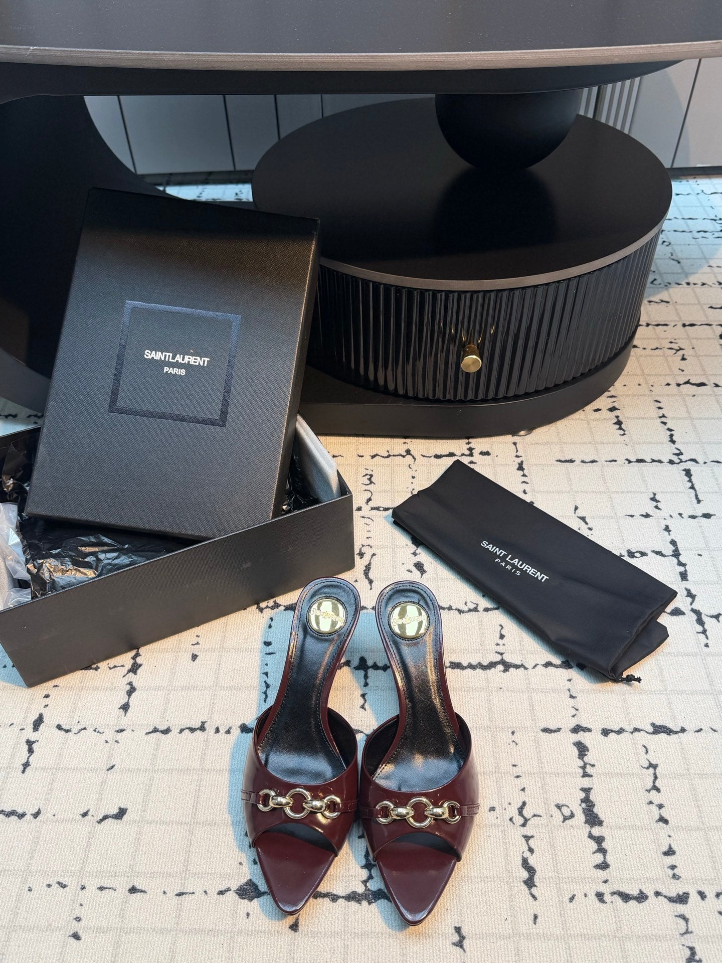Saint Laurent Jerry Mules