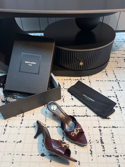 Saint Laurent Jerry Mules