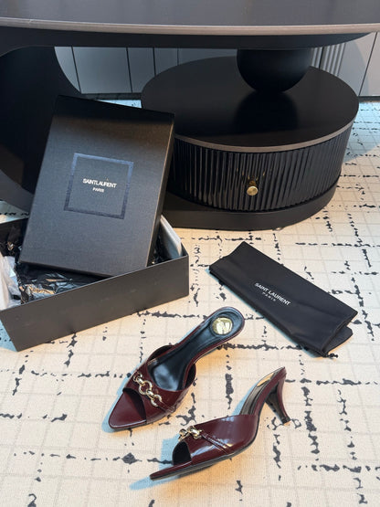 Saint Laurent Jerry Mules