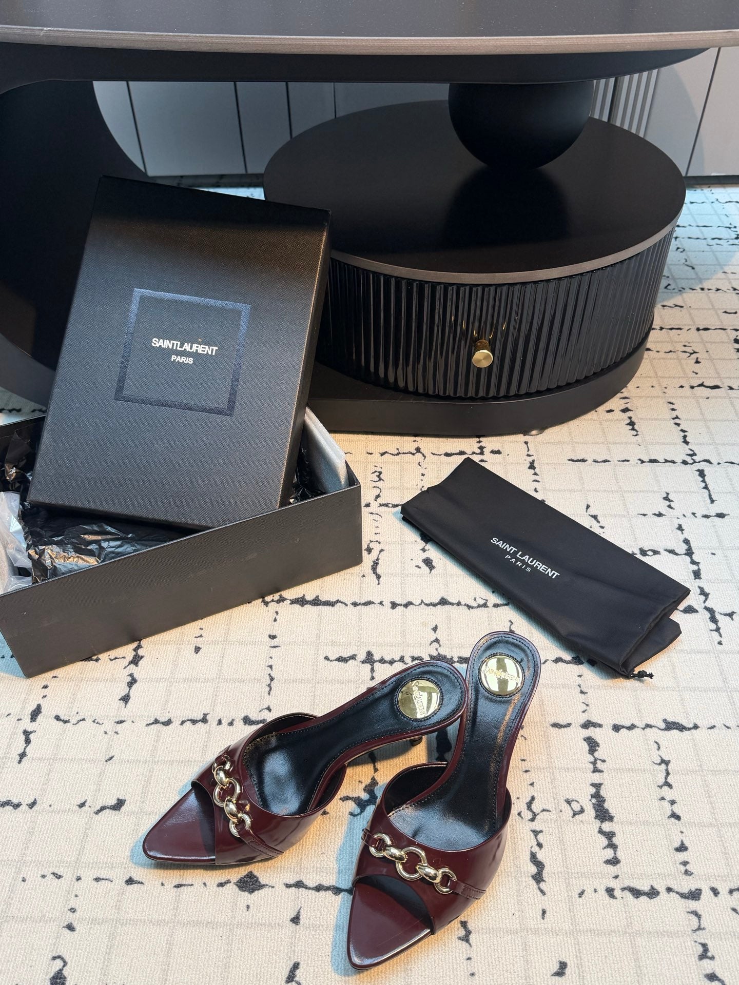 Saint Laurent Jerry Mules