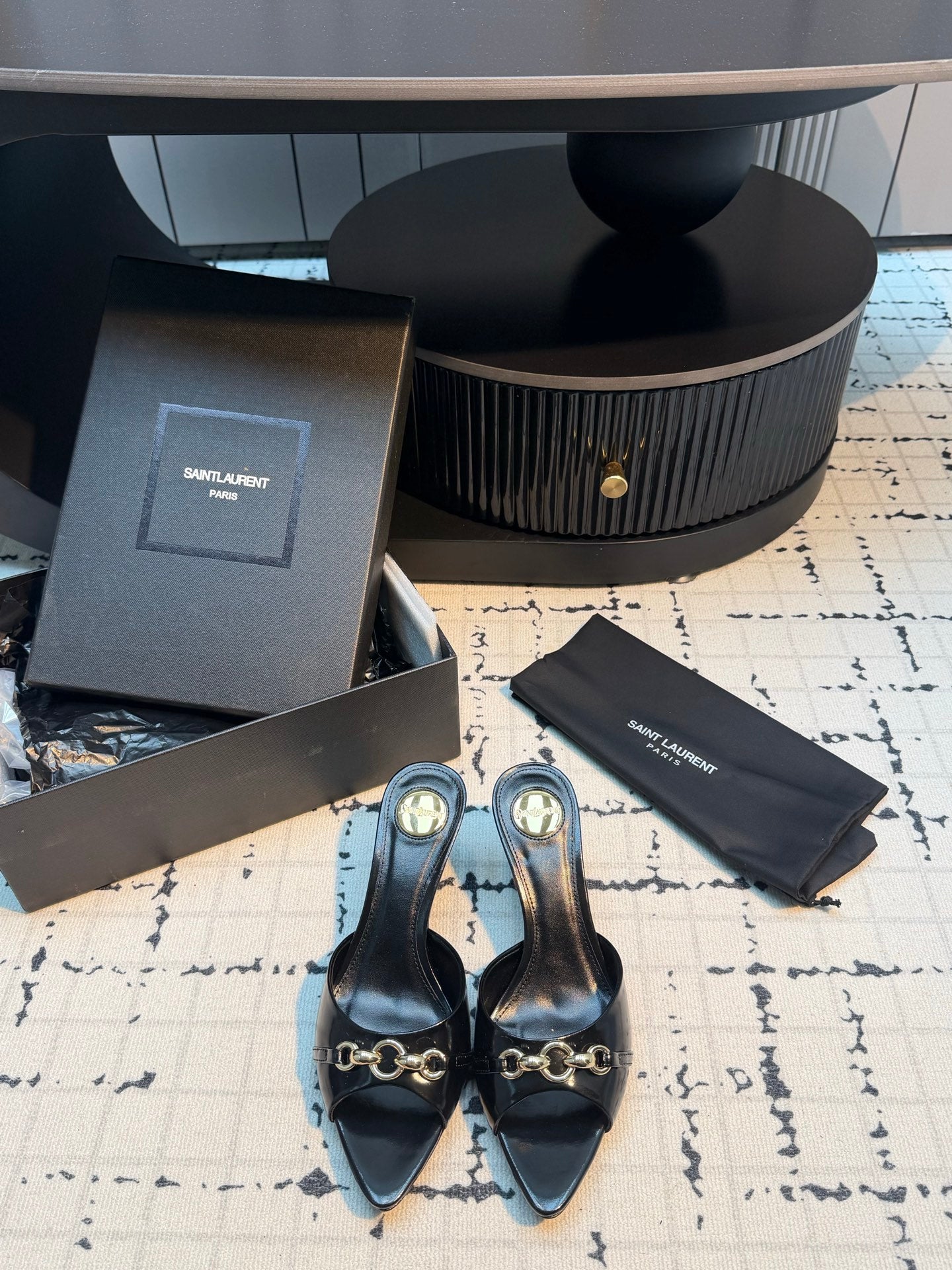 Saint Laurent Jerry Mules