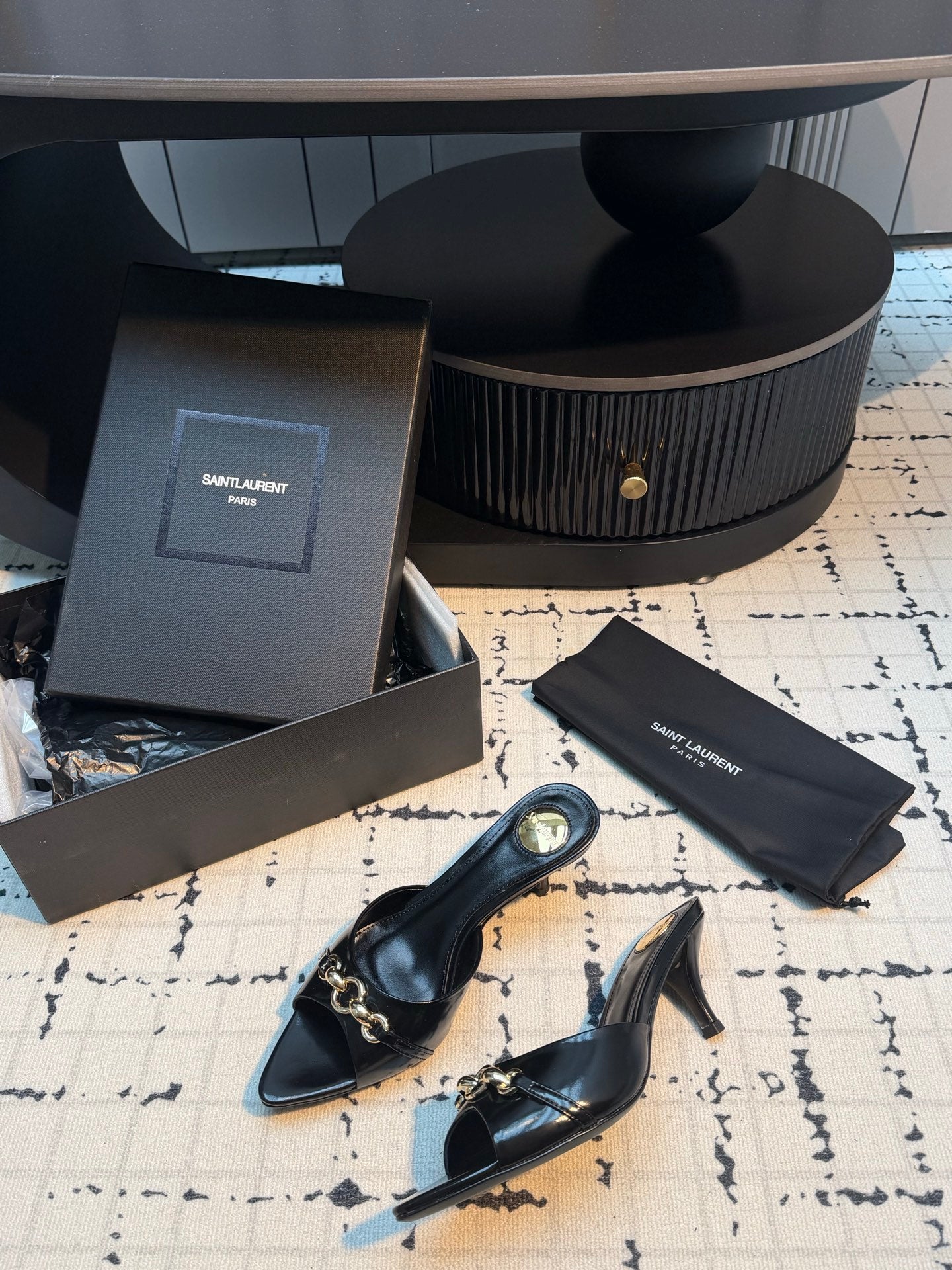 Saint Laurent Jerry Mules