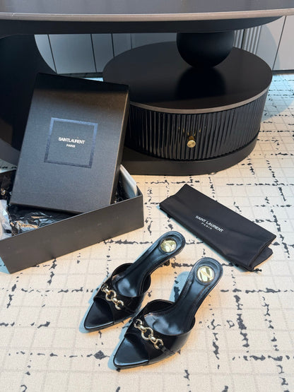 Saint Laurent Jerry Mules