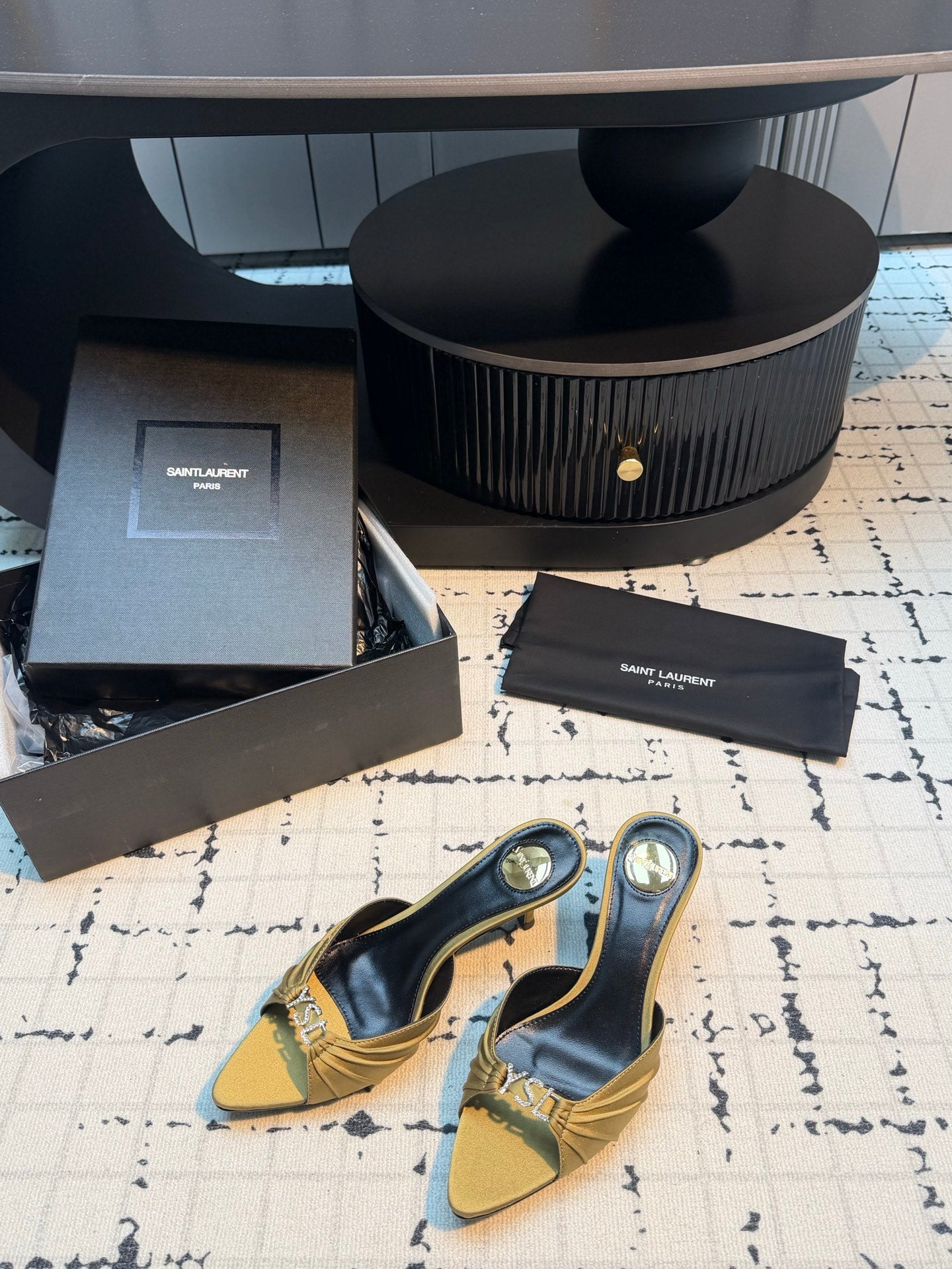 Saint Laurent Jerry Mules