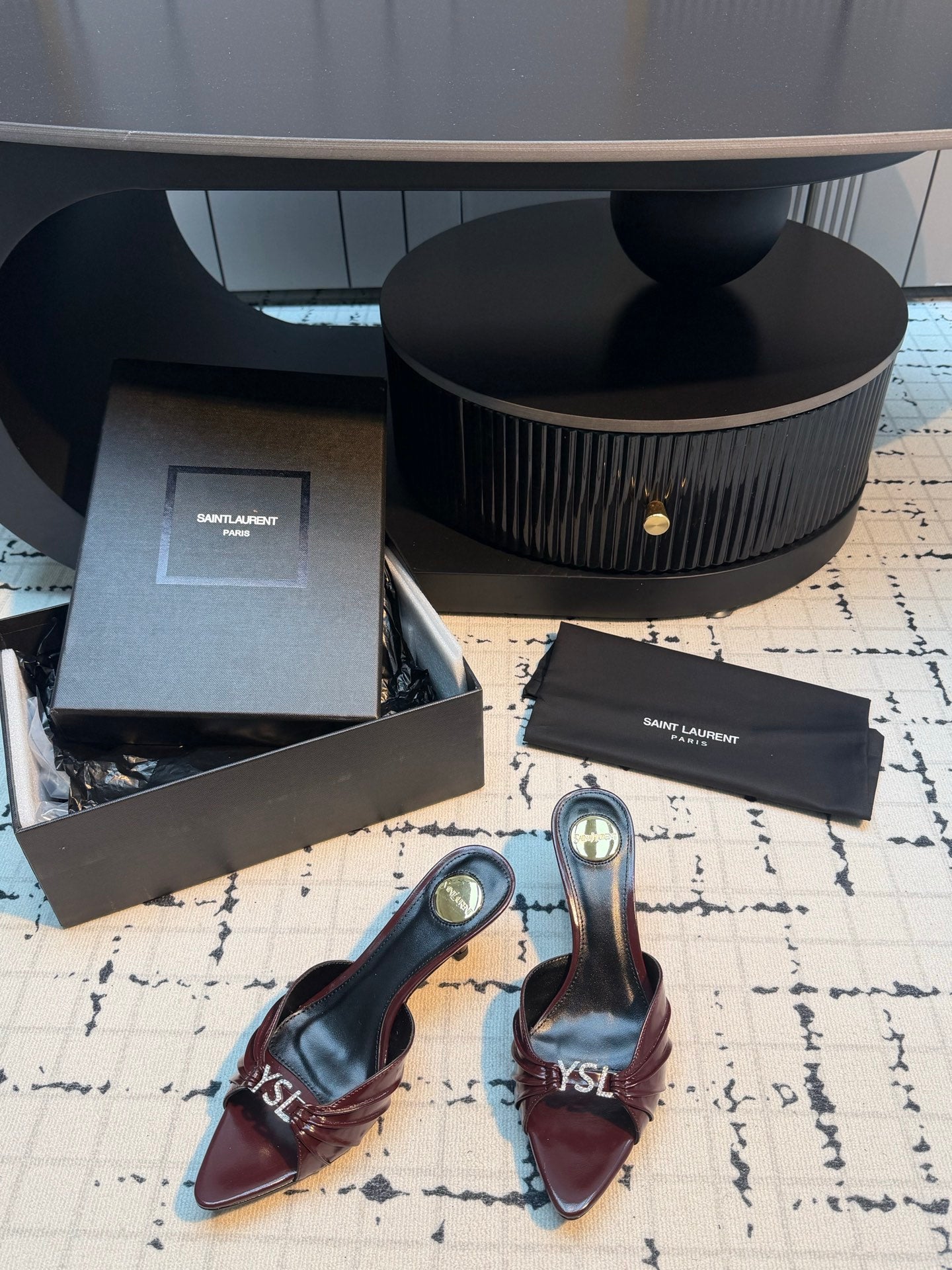 Saint Laurent Jerry Mules
