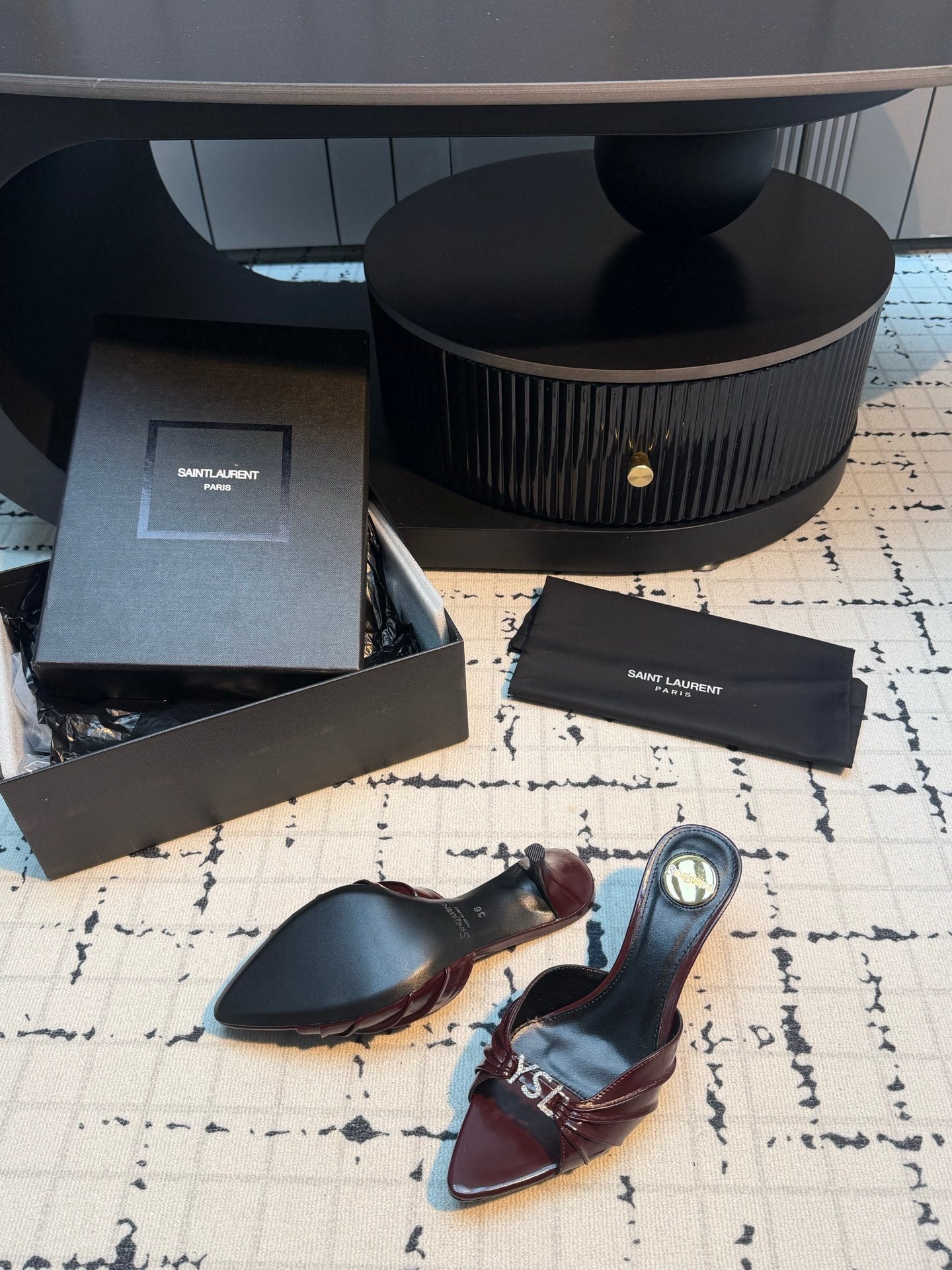 Saint Laurent Jerry Mules