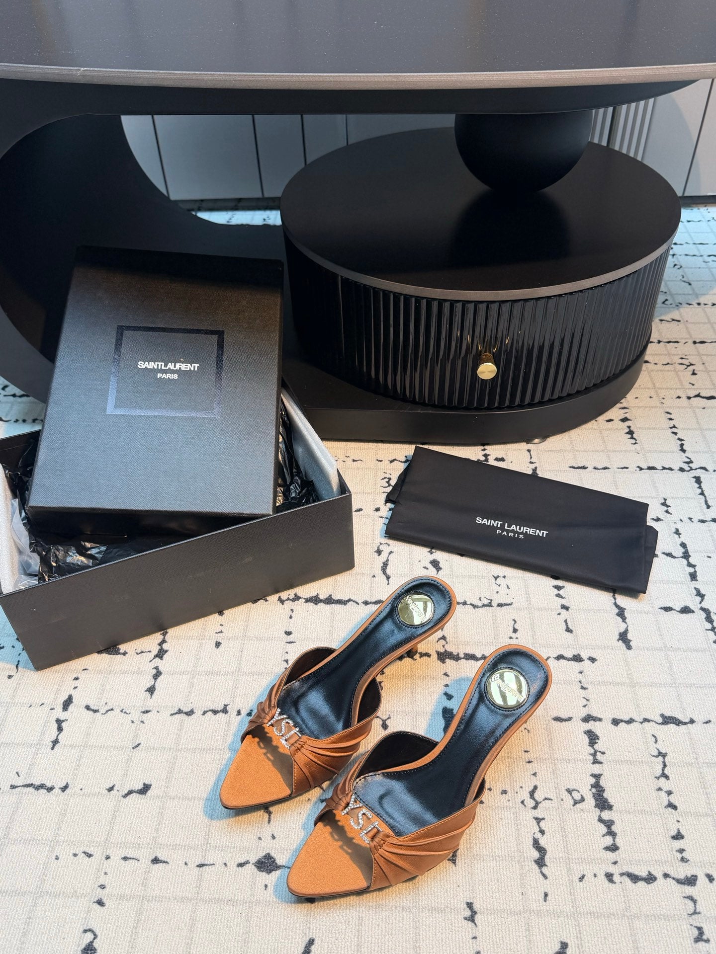 Saint Laurent Jerry Mules
