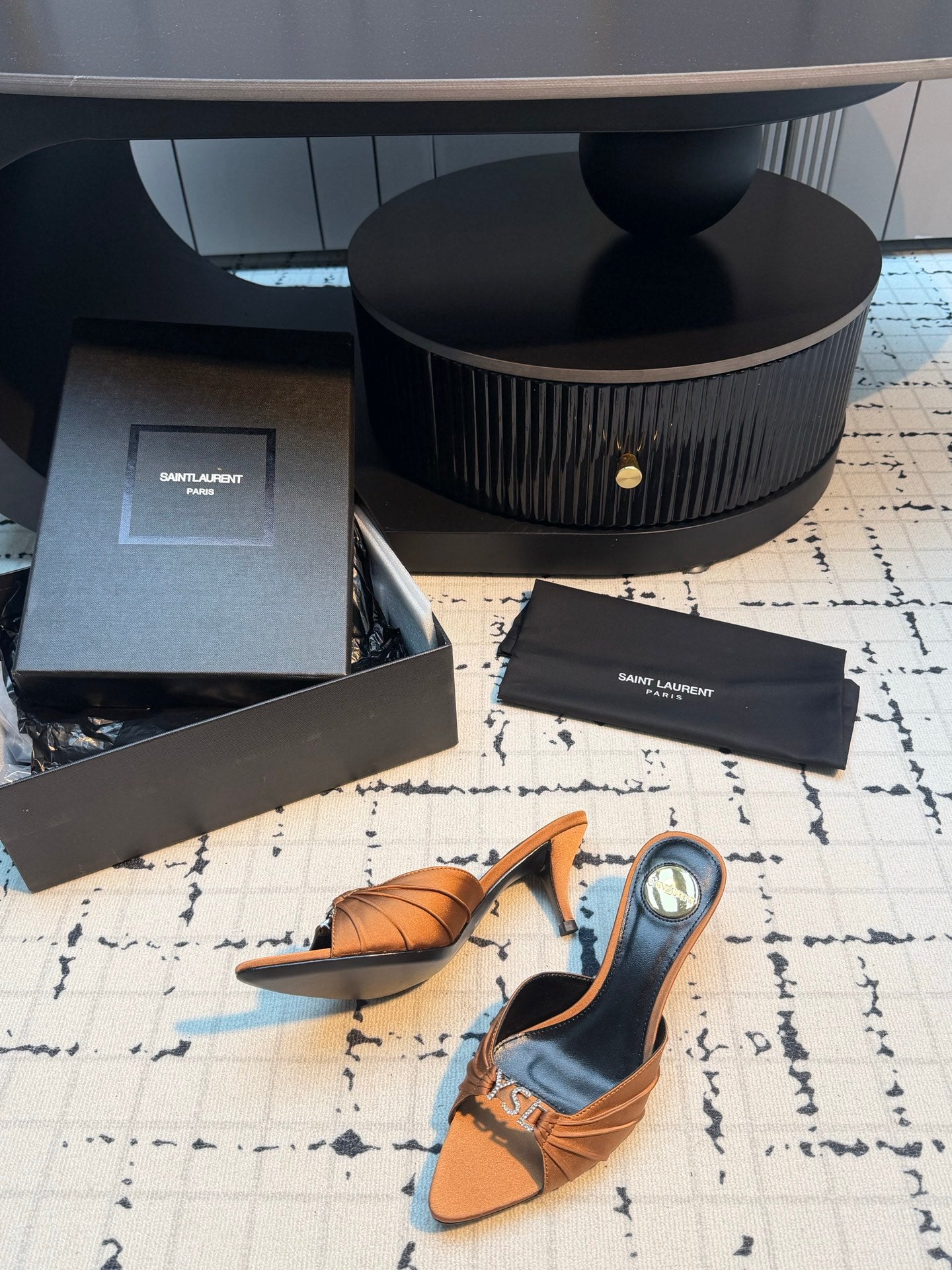 Saint Laurent Jerry Mules