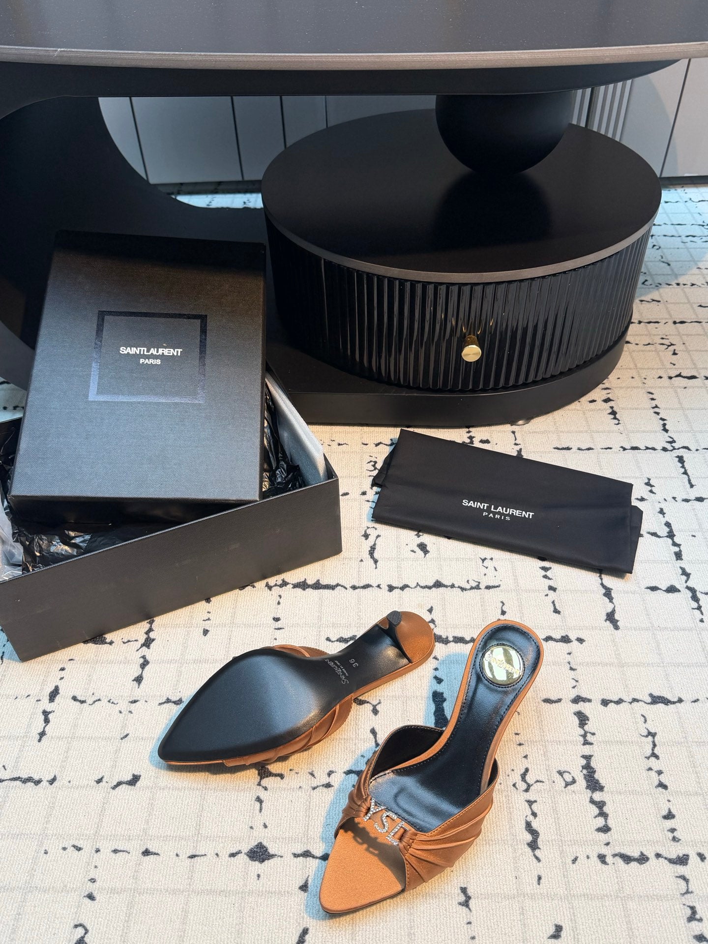 Saint Laurent Jerry Mules