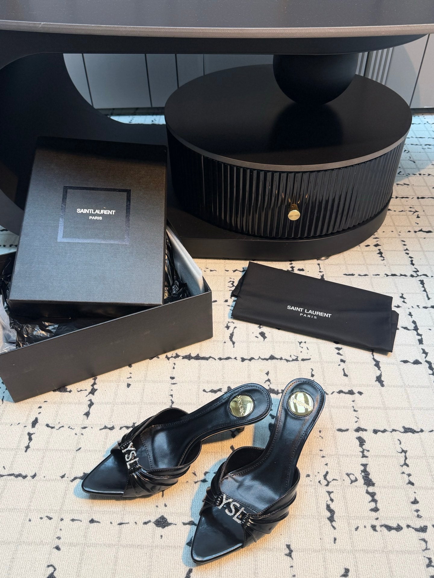 Saint Laurent Jerry Mules