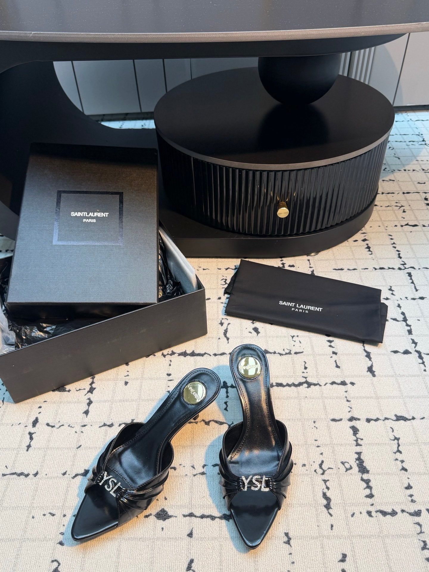 Saint Laurent Jerry Mules