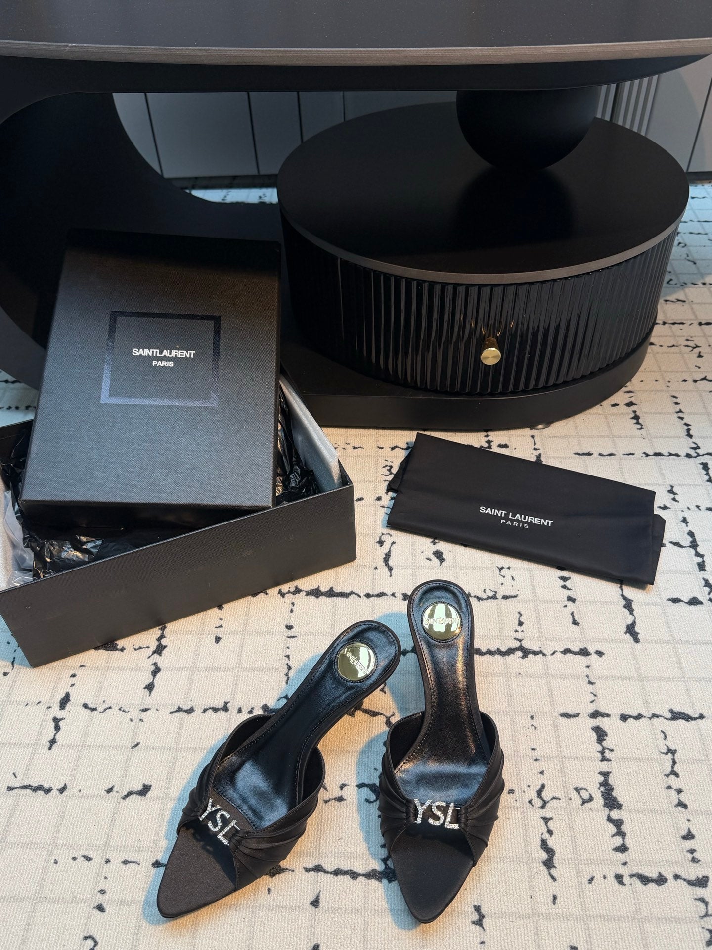 Saint Laurent Jerry Mules
