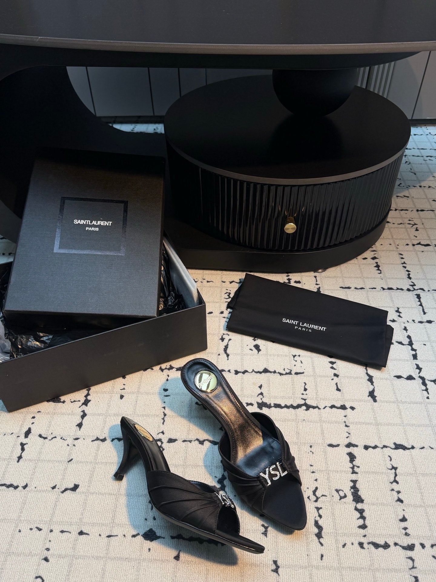 Saint Laurent Jerry Mules