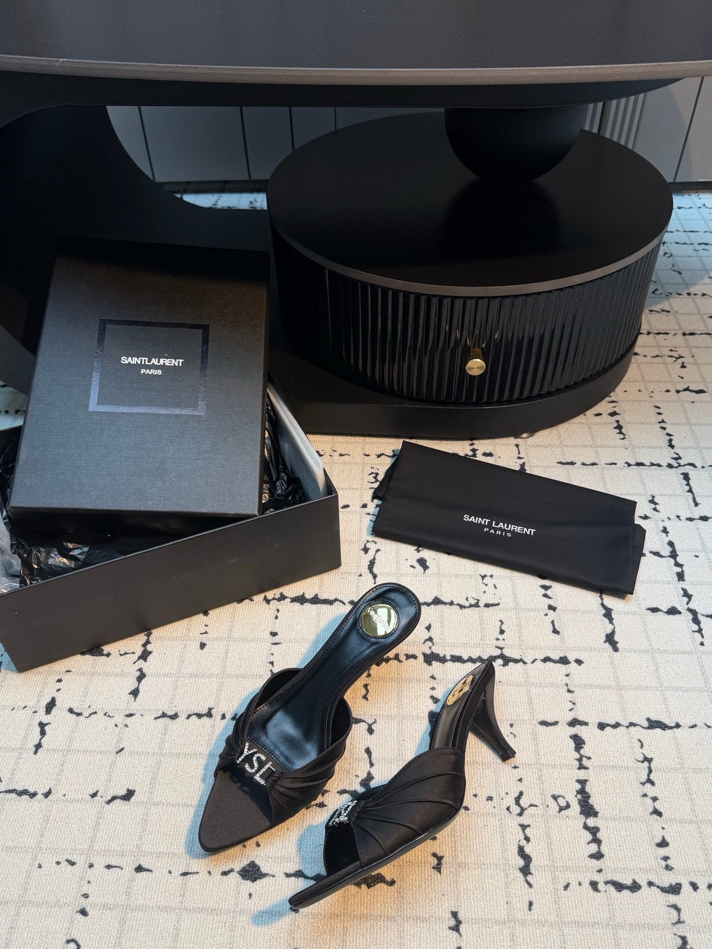 Saint Laurent Jerry Mules