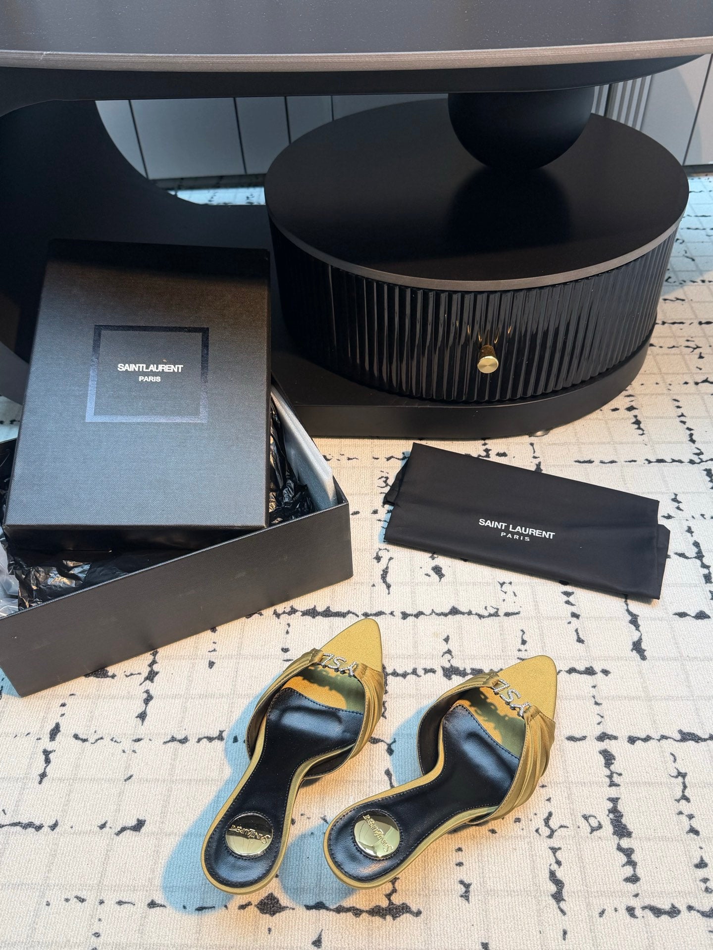 Saint Laurent Jerry Mules