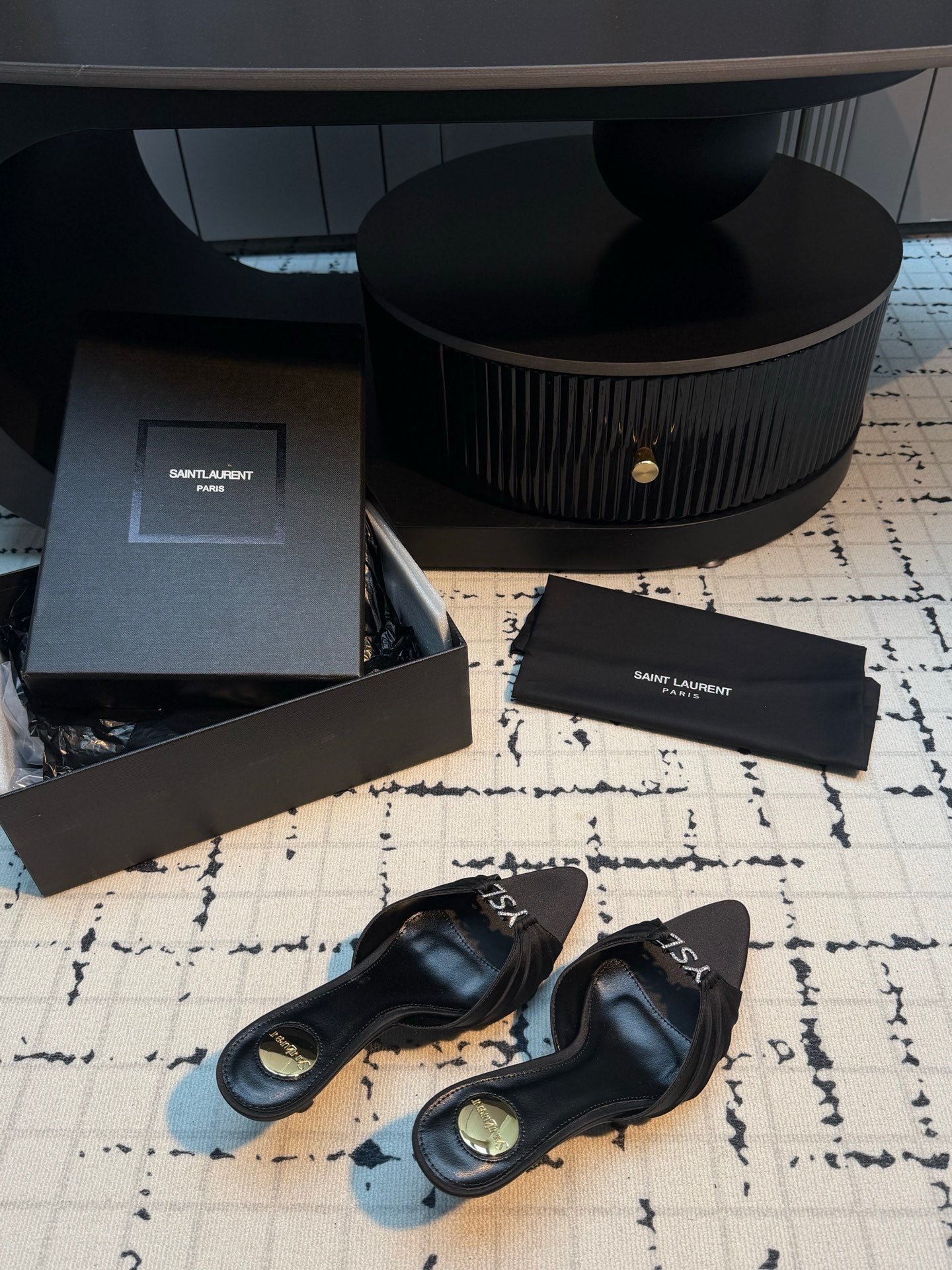 Saint Laurent Jerry Mules