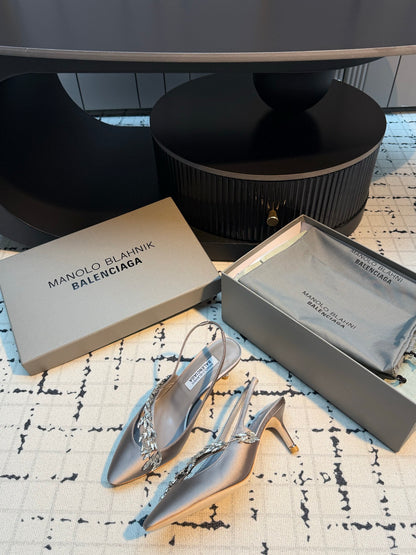 Balenciaga Manolo Blahnik Slingback