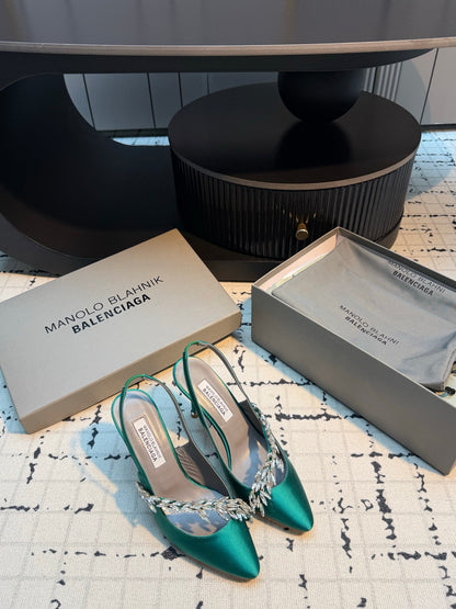 Balenciaga Manolo Blahnik Slingback
