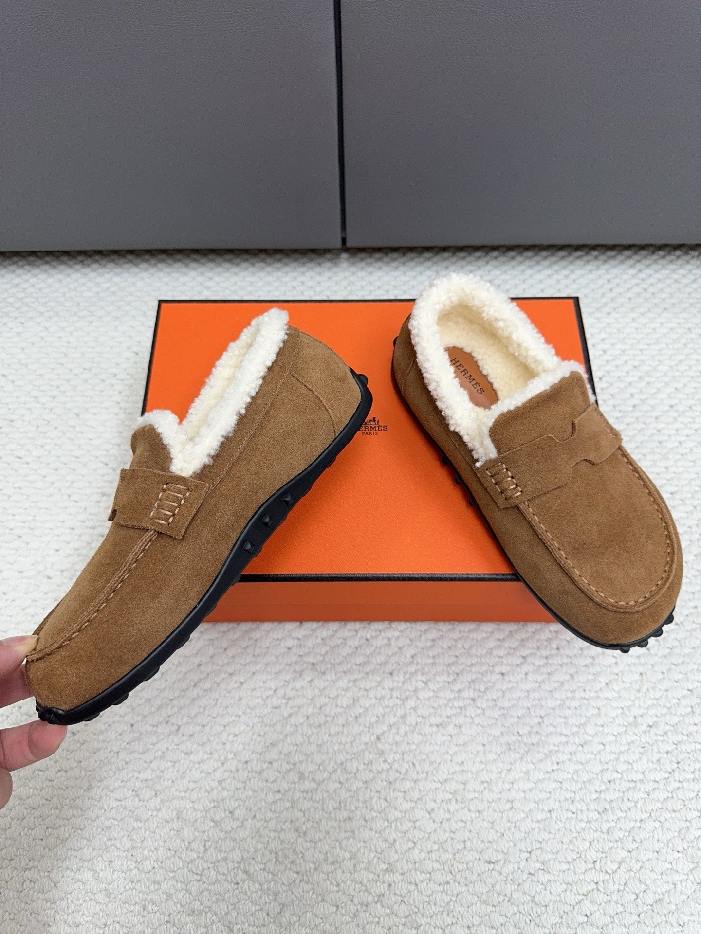 Hermes Lazy Loafer