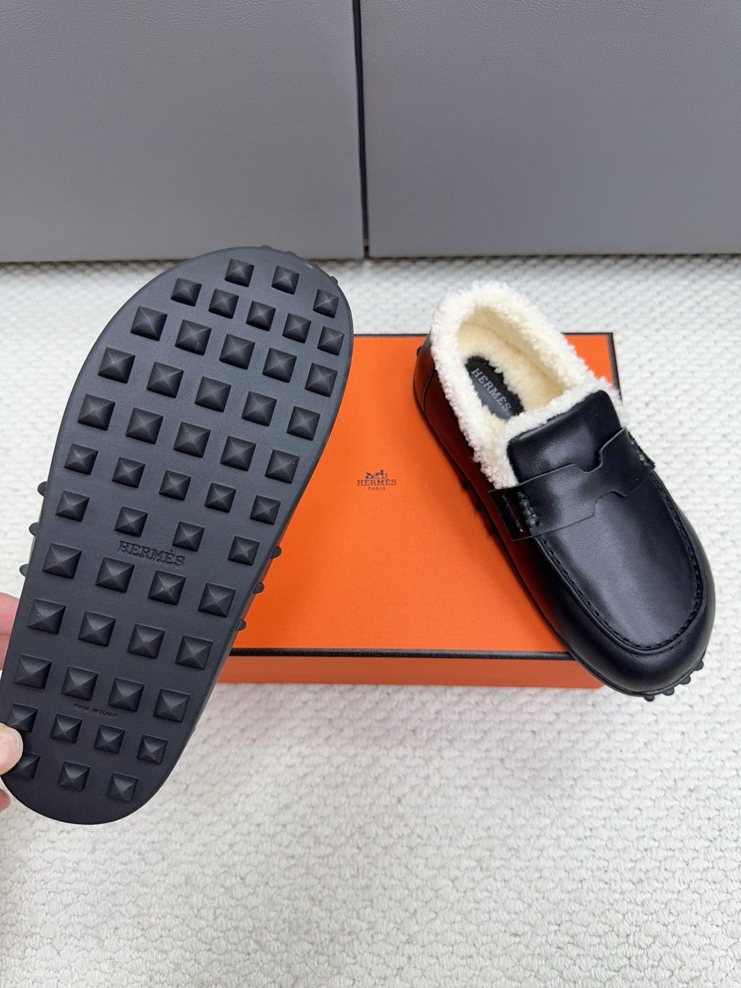 Hermes Lazy Loafer