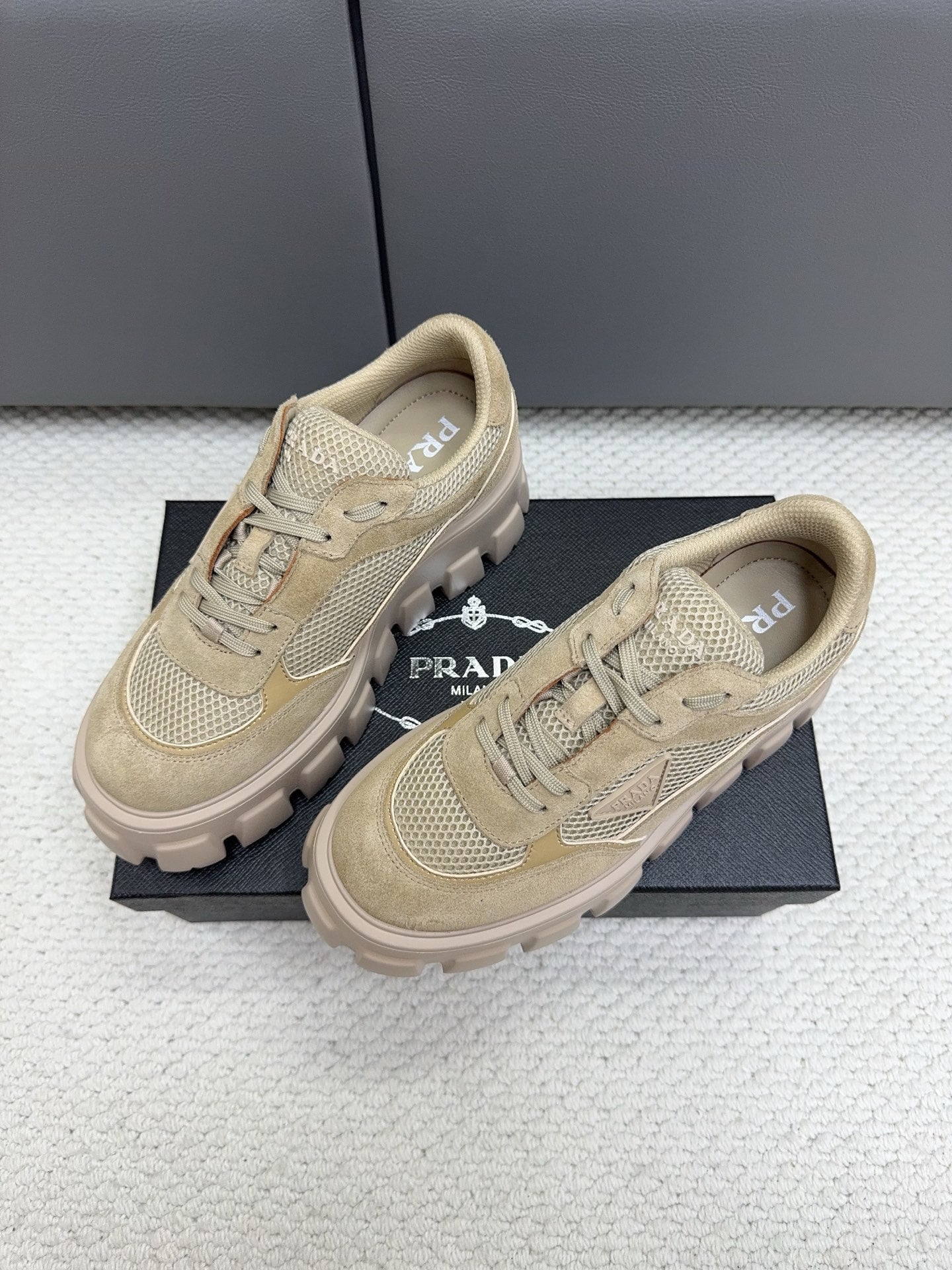 Prada Platform Sneakers