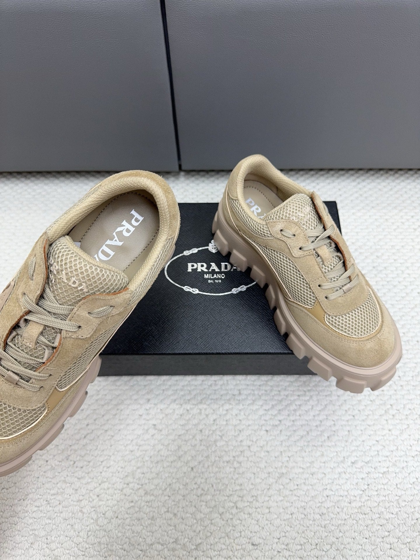 Prada Platform Sneakers