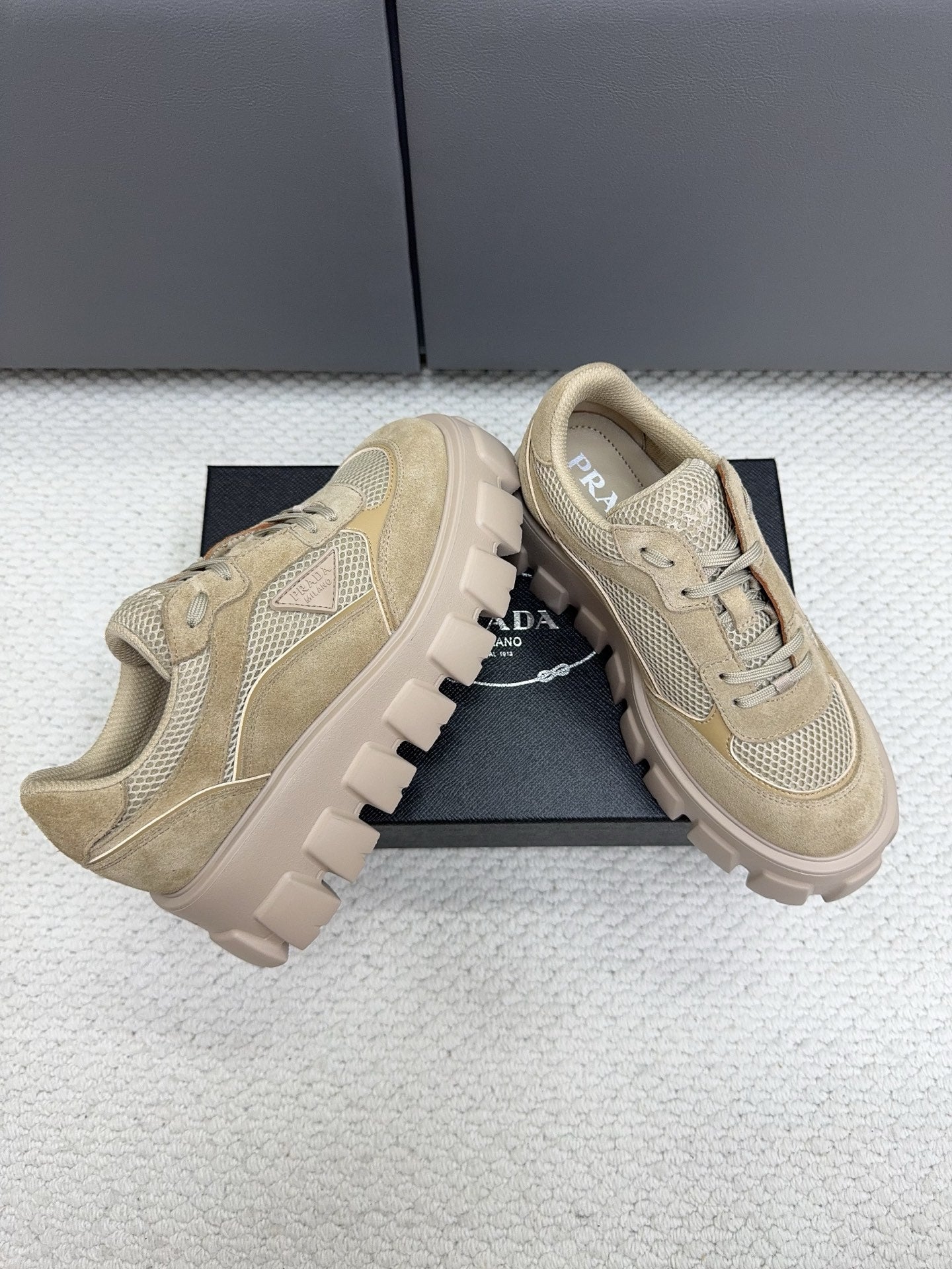 Prada Platform Sneakers