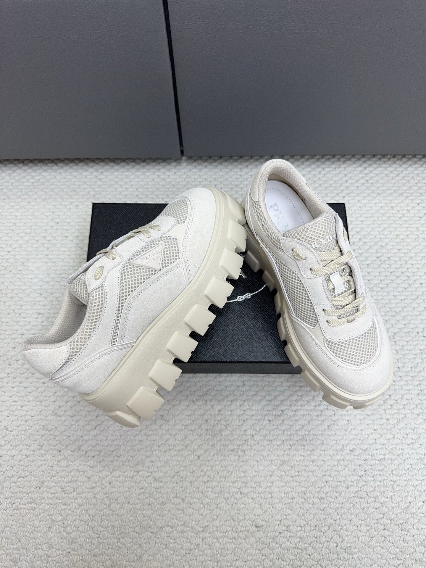 Prada Platform Sneakers