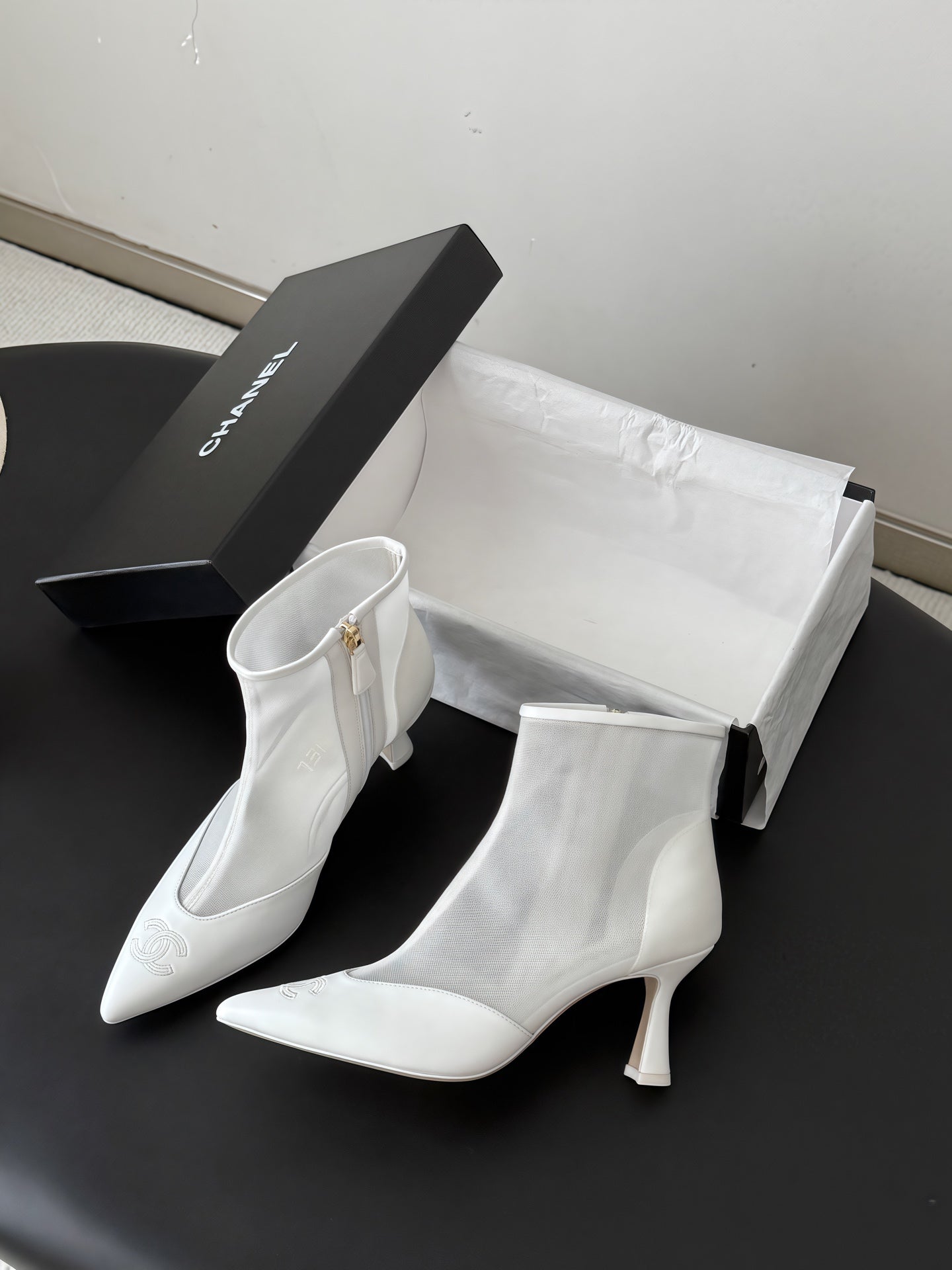 Chanel Ankle Boots