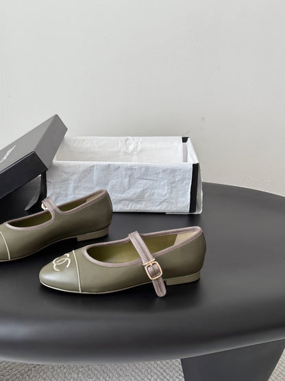 Chanel Mary Jane Flats