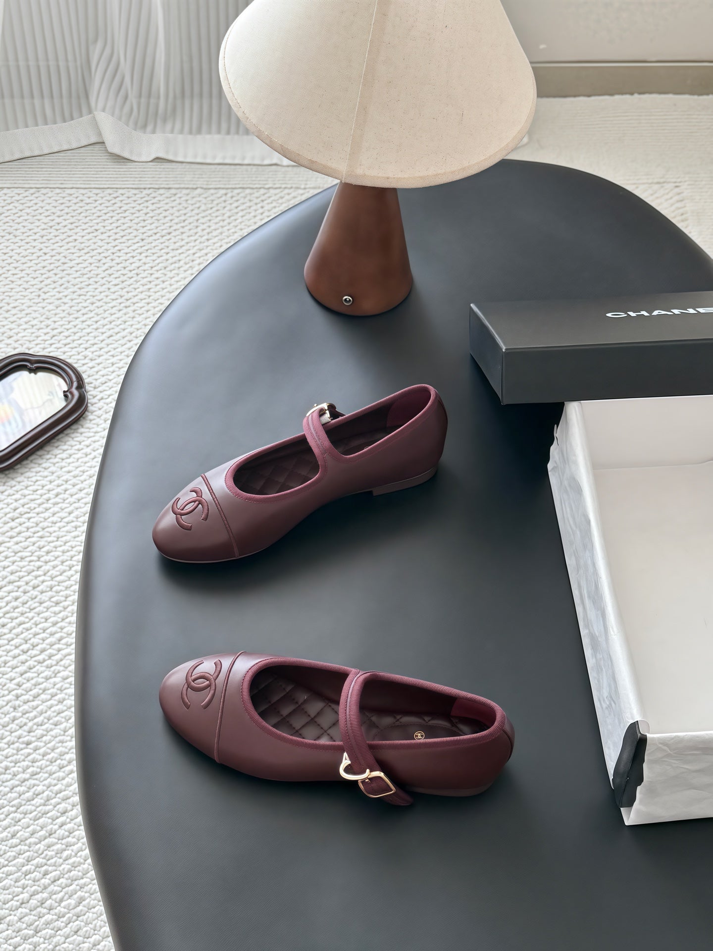 Chanel Mary Jane Flats