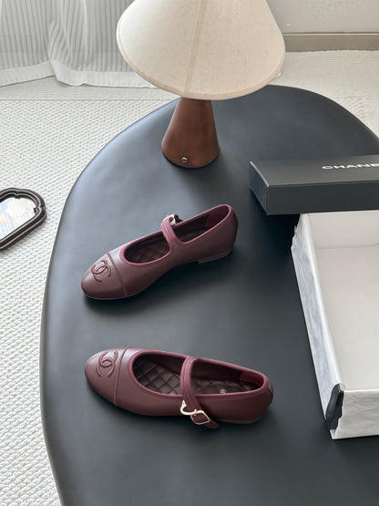 Chanel Mary Jane Flats