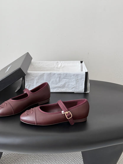 Chanel Mary Jane Flats