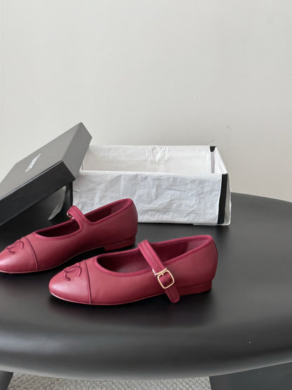 Chanel Mary Jane Flats