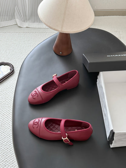 Chanel Mary Jane Flats