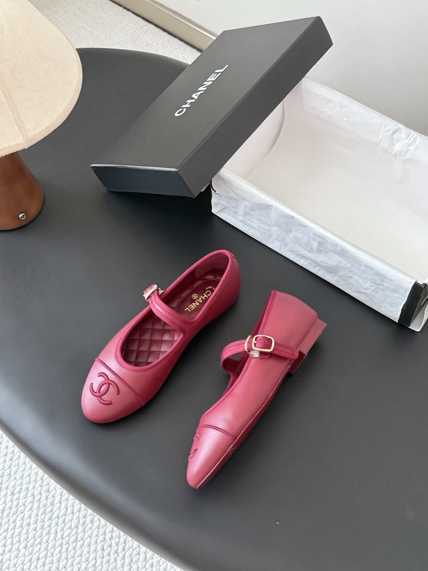 Chanel Mary Jane Flats