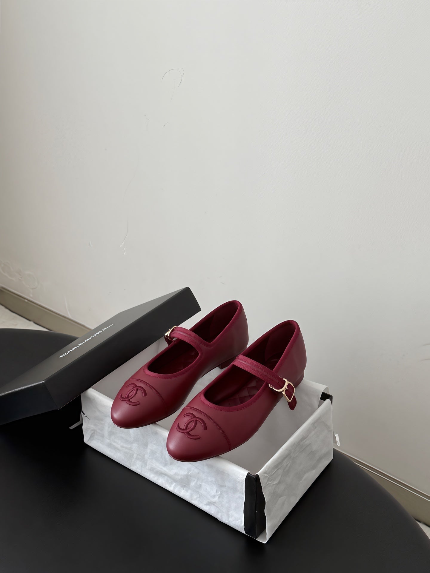 Chanel Mary Jane Flats