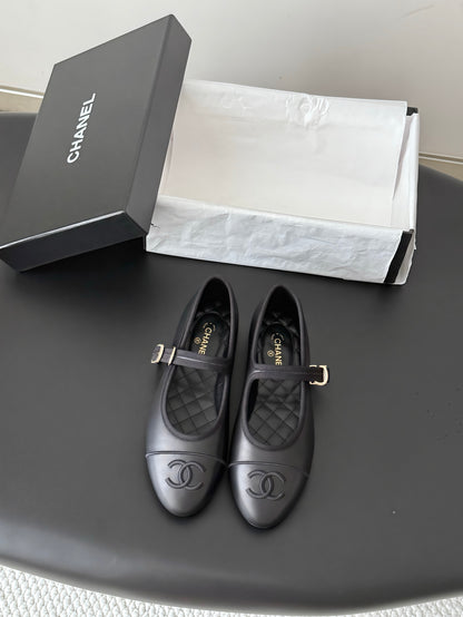 Chanel Mary Jane Flats