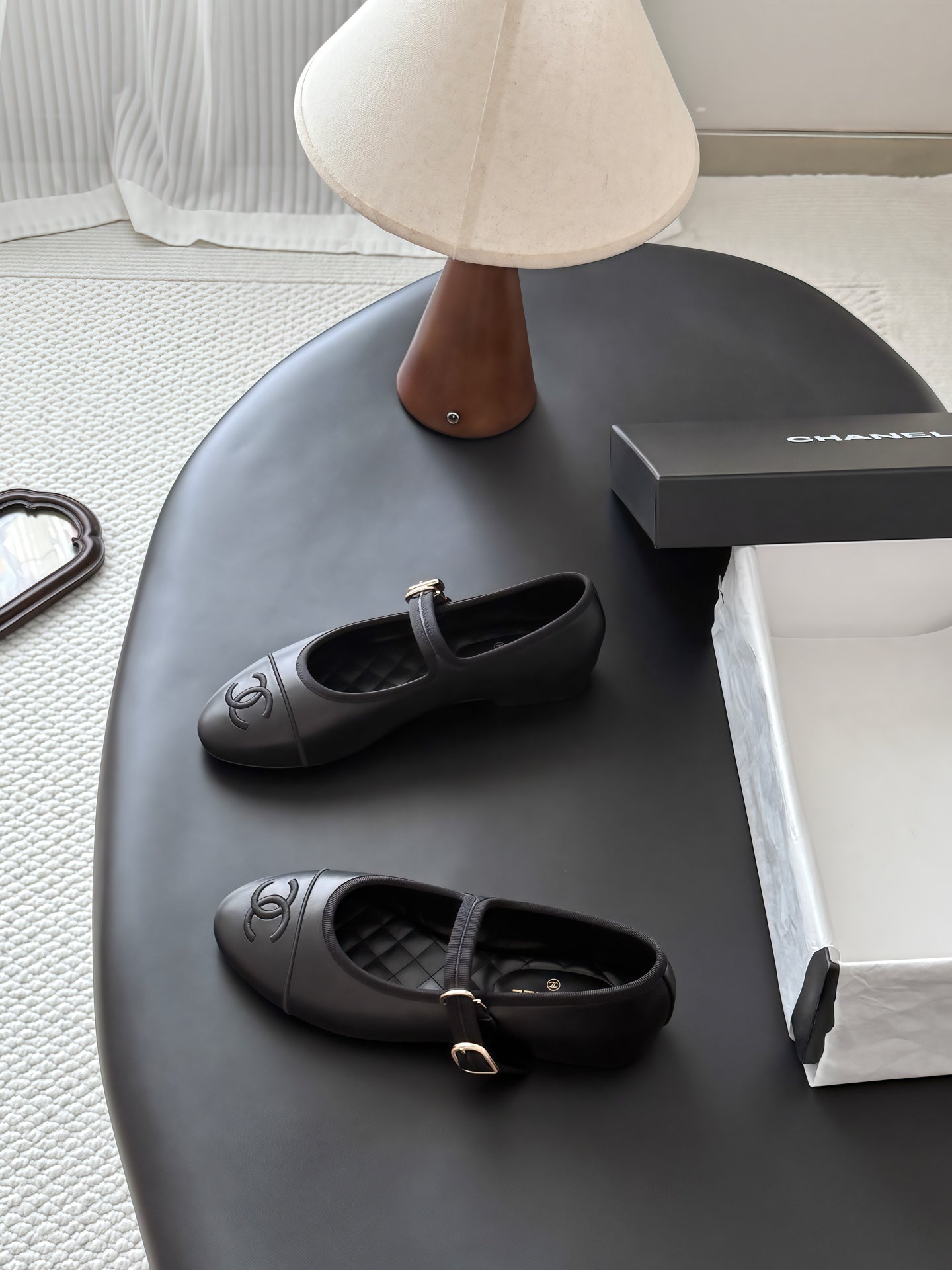Chanel Mary Jane Flats